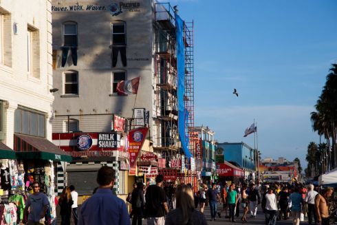 Venice Beach boardwalk